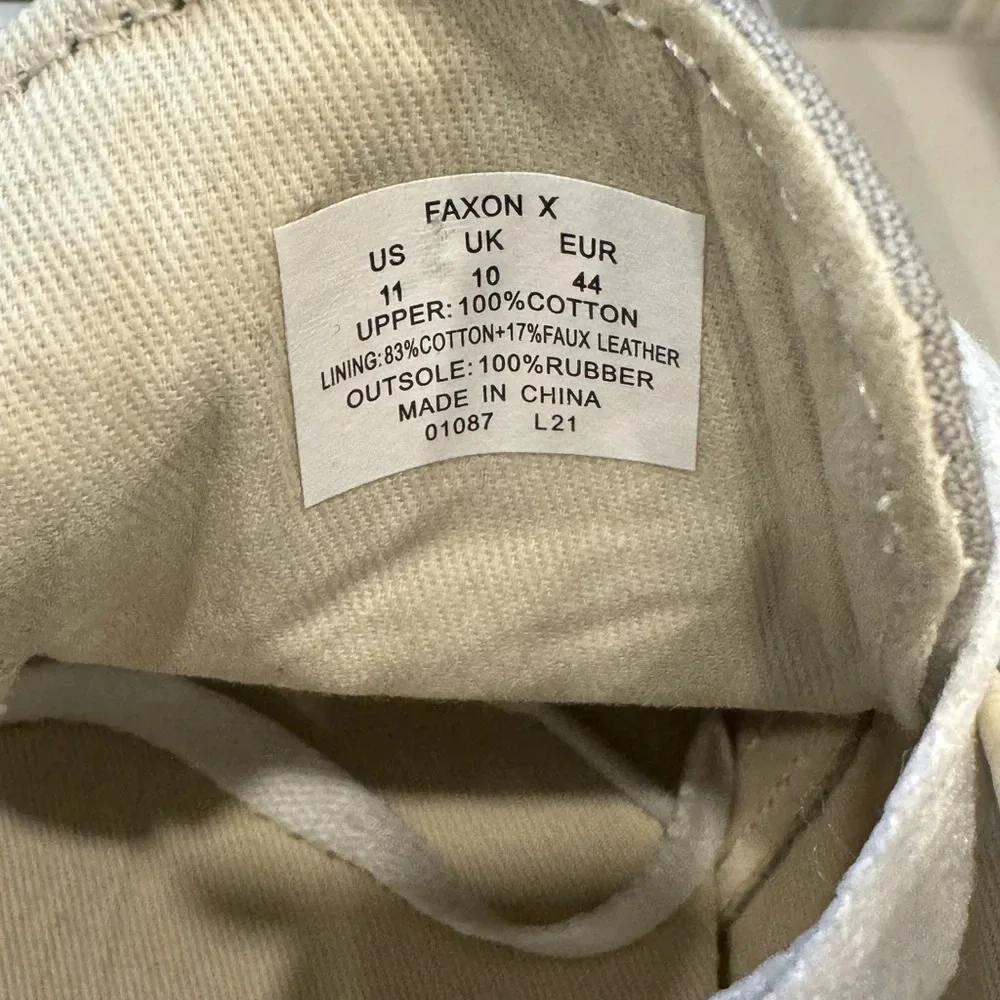 POLO RALPH LAUREN men Canvas Boat Shoes Gray Brown Pony Sz: 11